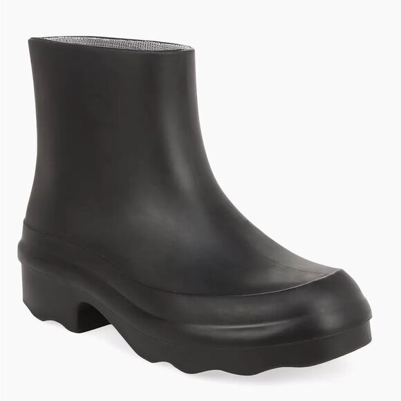 VINCE Nia puddle ankle Rainboots in black  10 - Picture 12 of 12